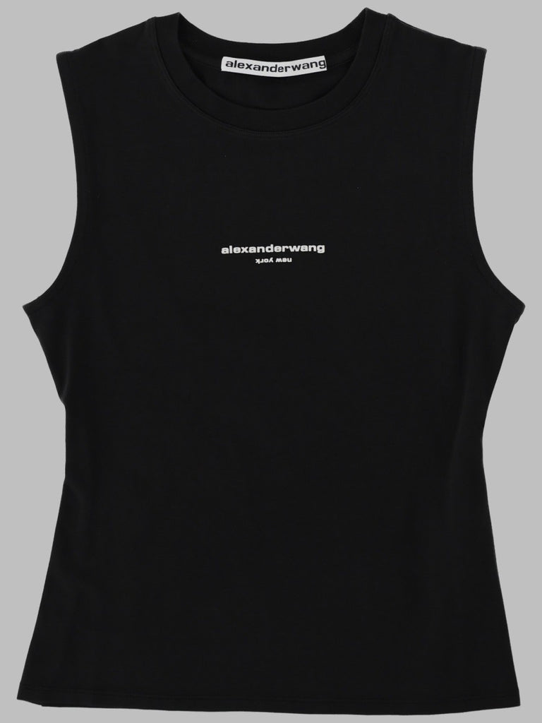 TANK TOP IN COTONE STRETCH