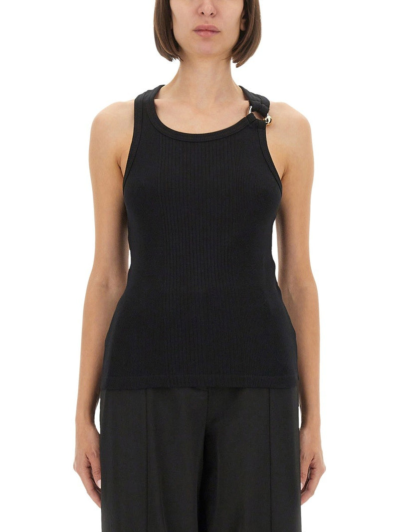 TANK TOP WITH PIERCING