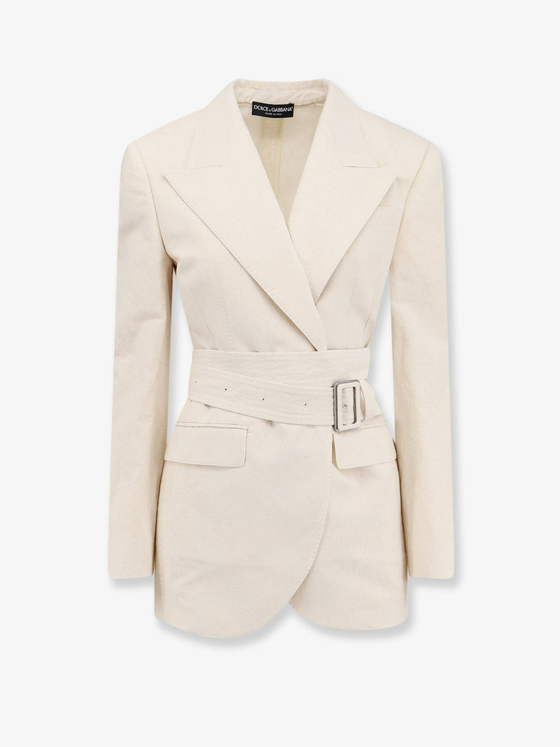 Taormina rustic canvas blazer