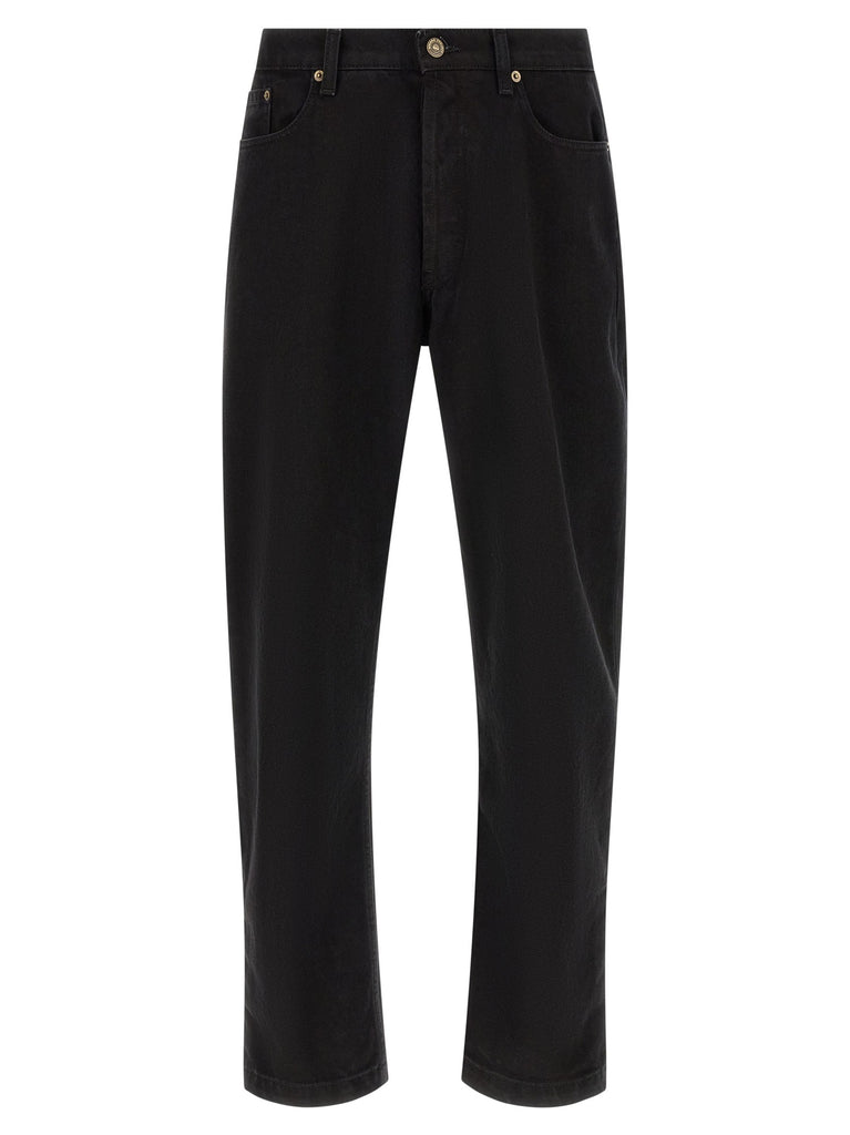 Tapered leg jeans