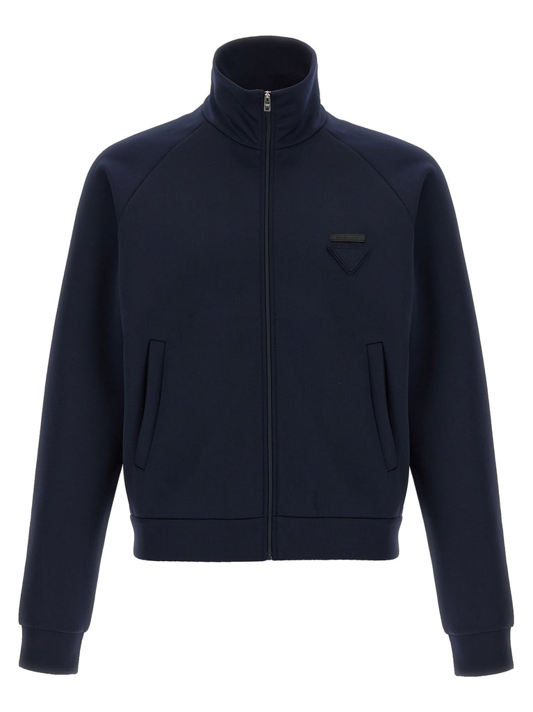 Tech fabric sweatshirt