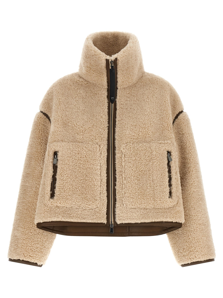 Teddy cropped jacket