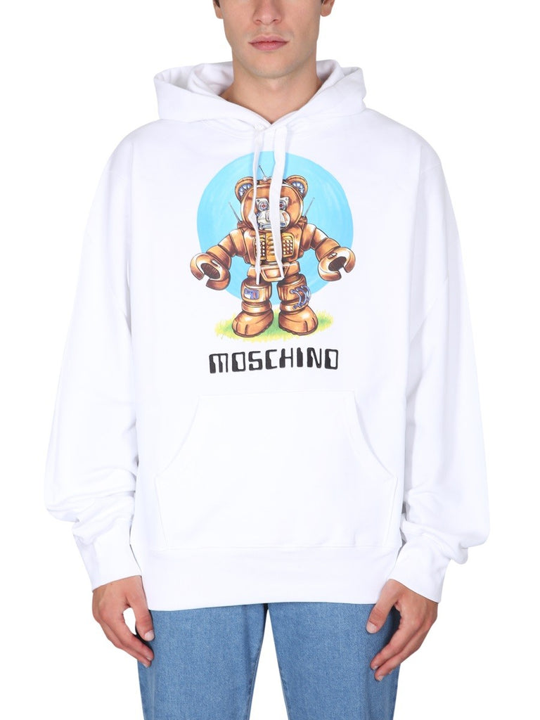 TEDDY PRINT SWEATSHIRT