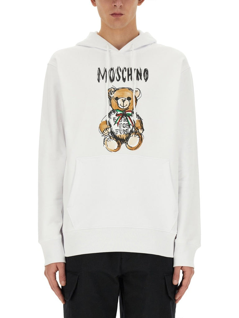 TEDDY PRINT SWEATSHIRT