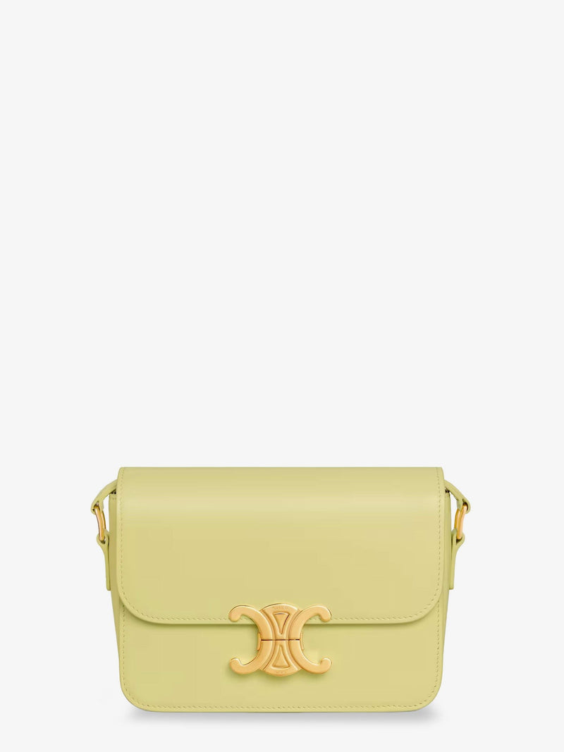 Teen Triomphe leather crossbody bag