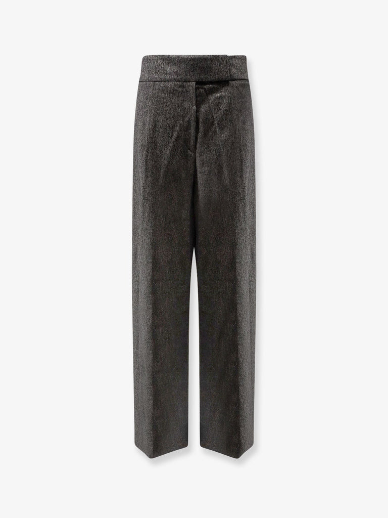 Telda viscose and virgin wool trousers