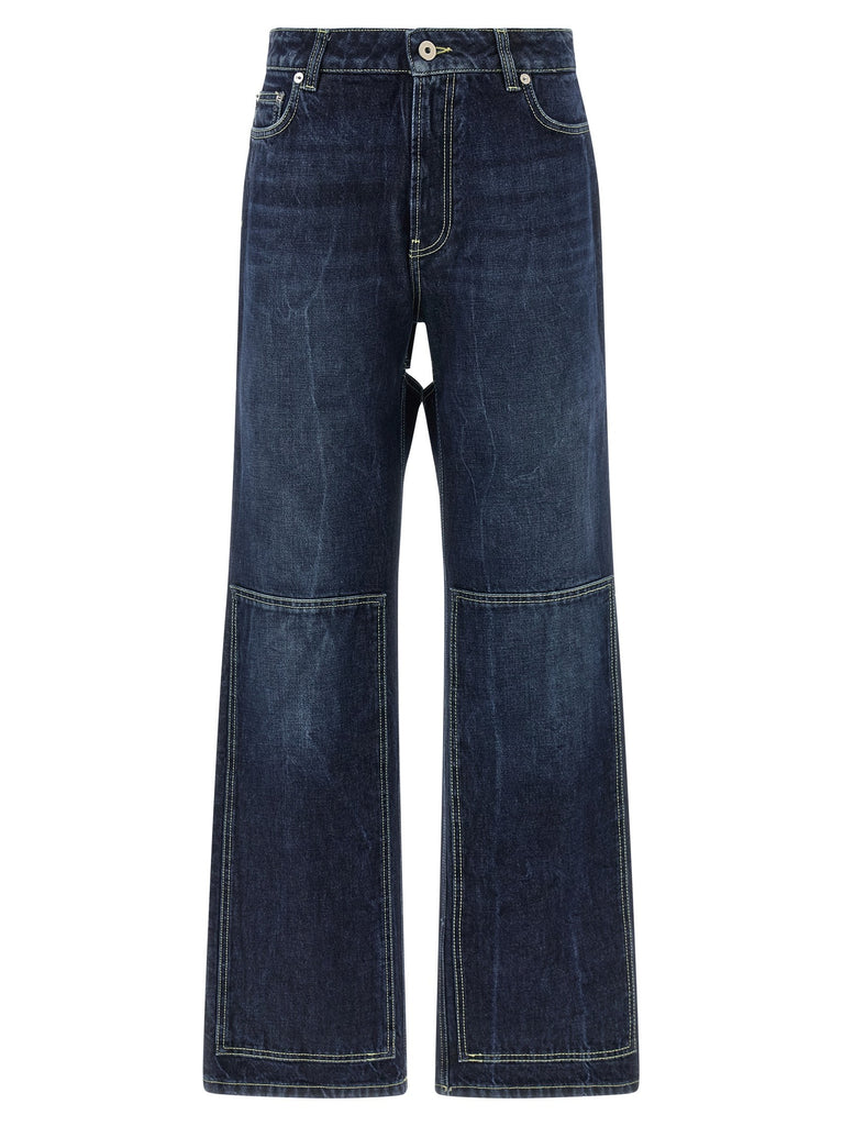 'The Blue Cut-Out' jeans