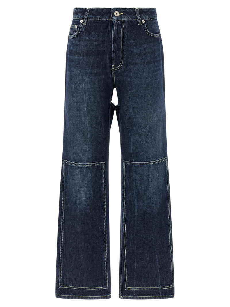 'The Blue Cut-Out' jeans