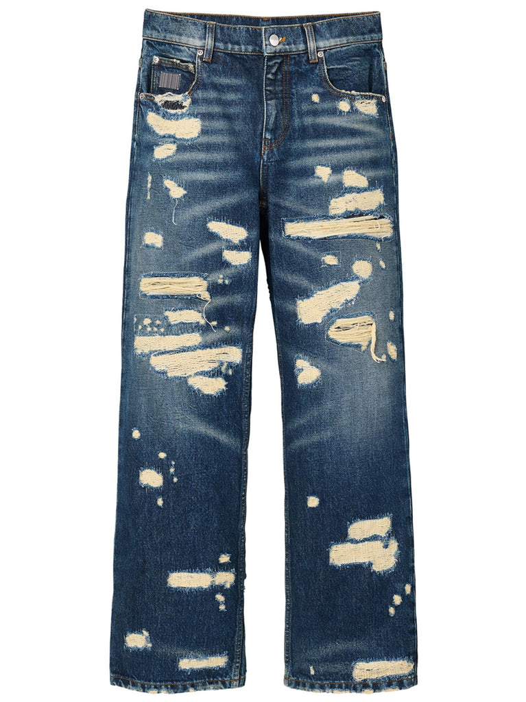 'The Rip And Repair Straight Jean' jeans