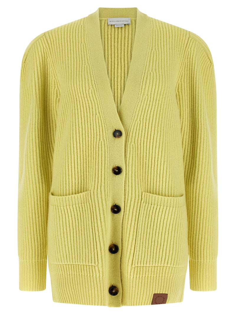 Thick knit cardigan