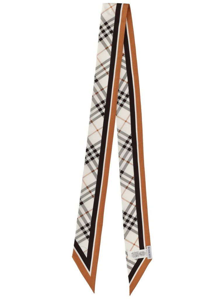 THIN "CHECK" SCARF