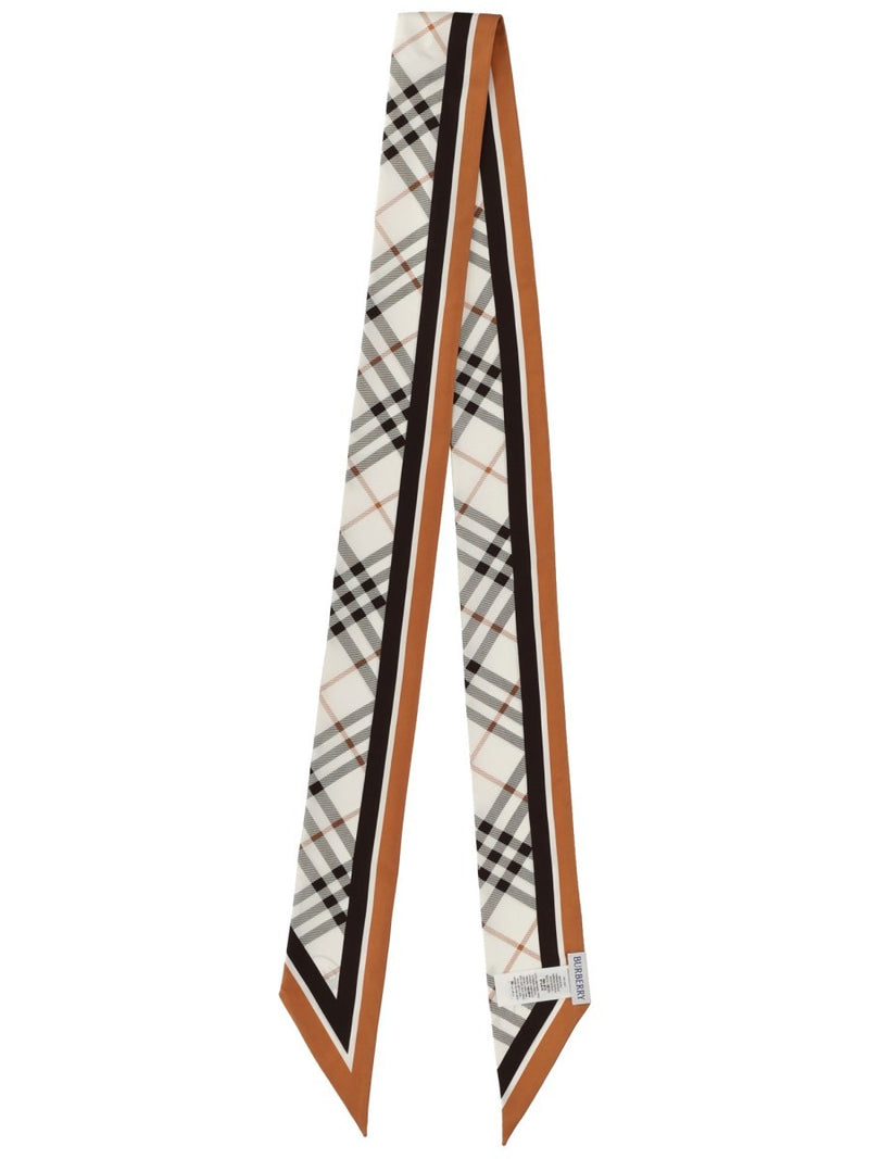 THIN "CHECK" SCARF