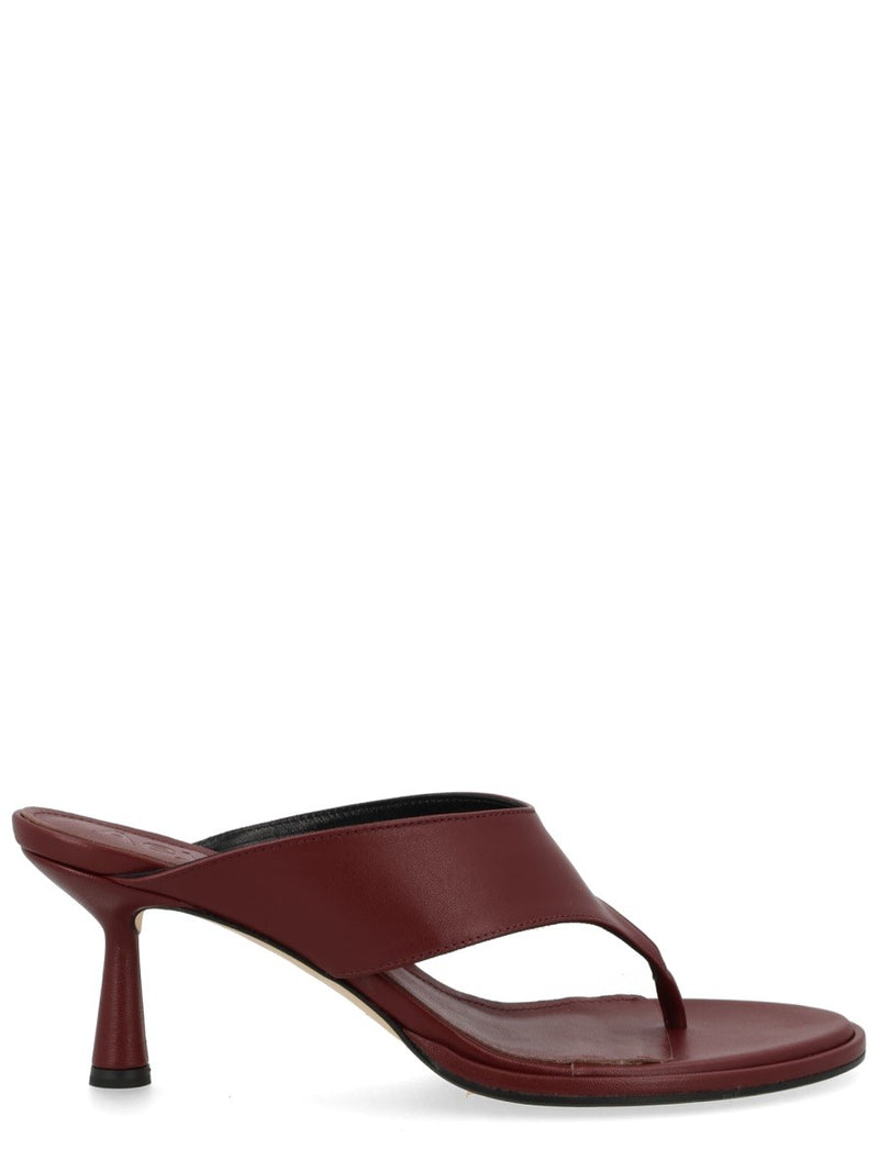 THONG SANDAL WITH HEEL