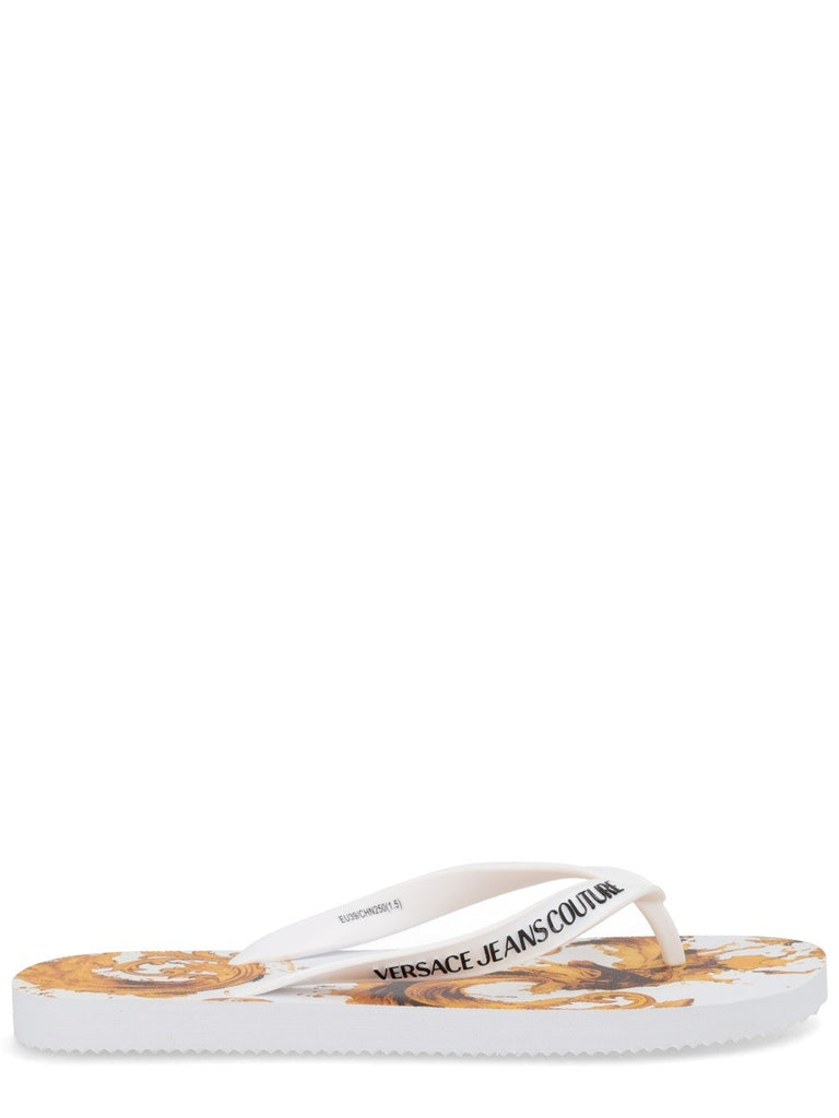THONG SANDAL WITH LOGO