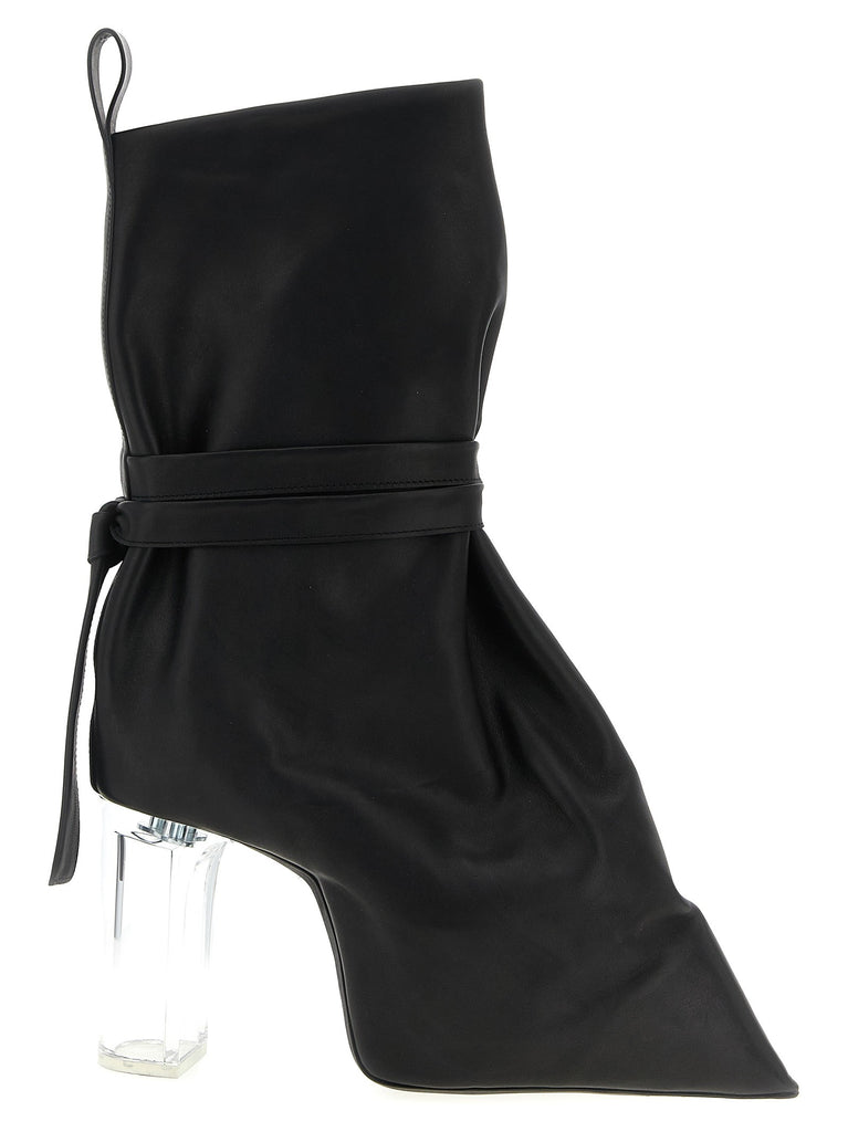 'Tied Taco Kiss' ankle boots