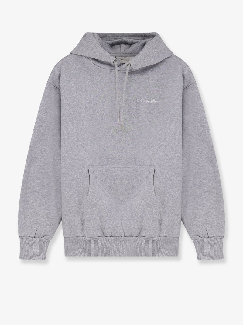 Timeless sweatshirt with front embroidered logo