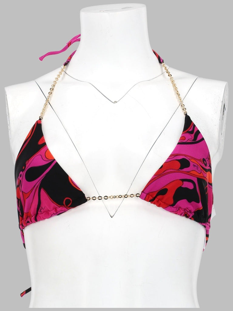 TOP BIKINI CON STAMPA
