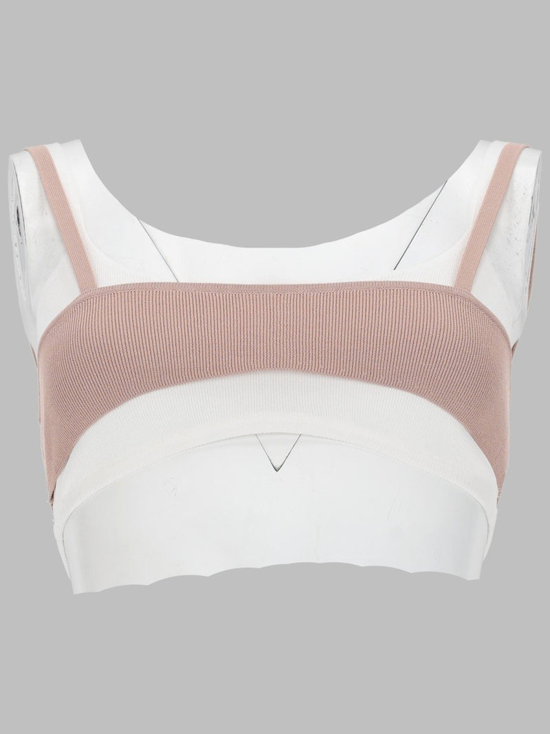 TOP BRA CON EFFETTO SOVRAPPOSTO