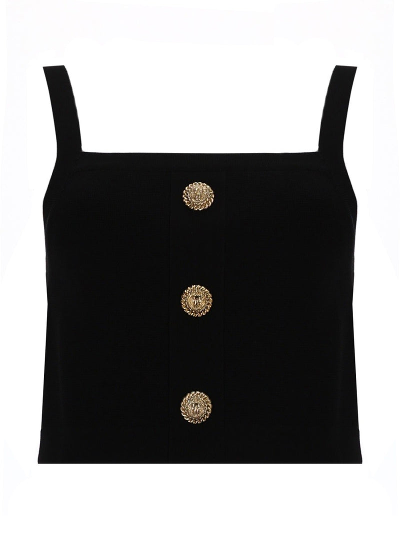 TOP WITH JEWEL BUTTONS