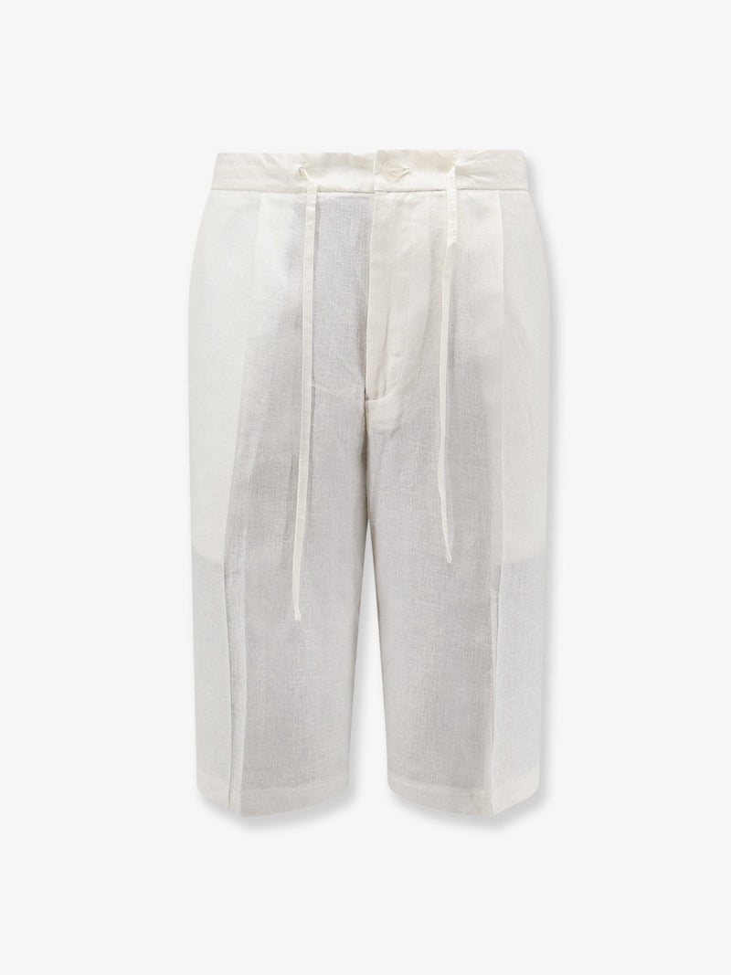 Torre Lapillo linen and viscose shorts