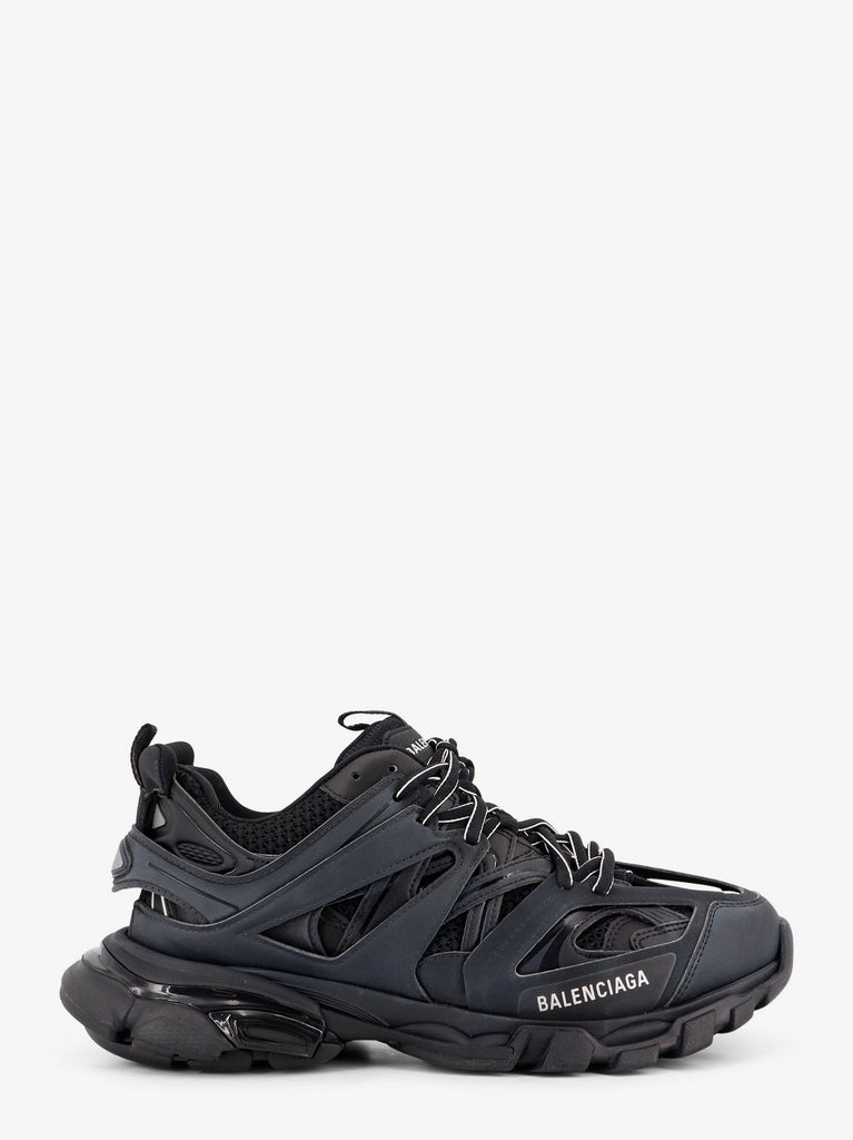 Track nylon and mesh sneakers