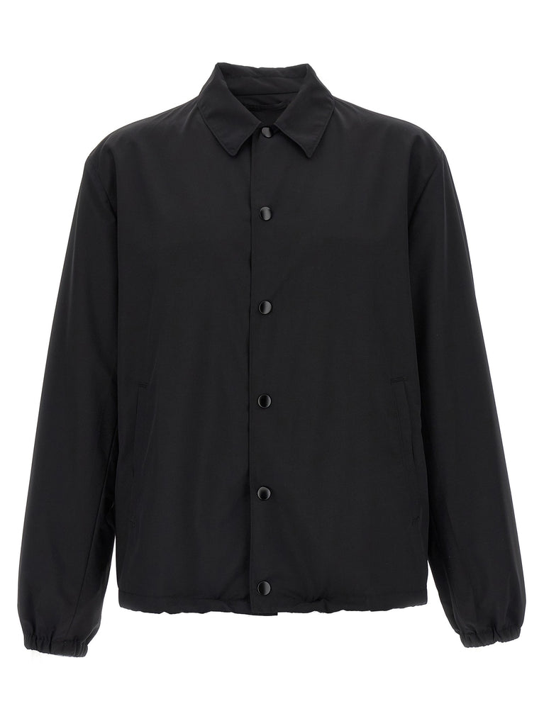 Travel wool blouson