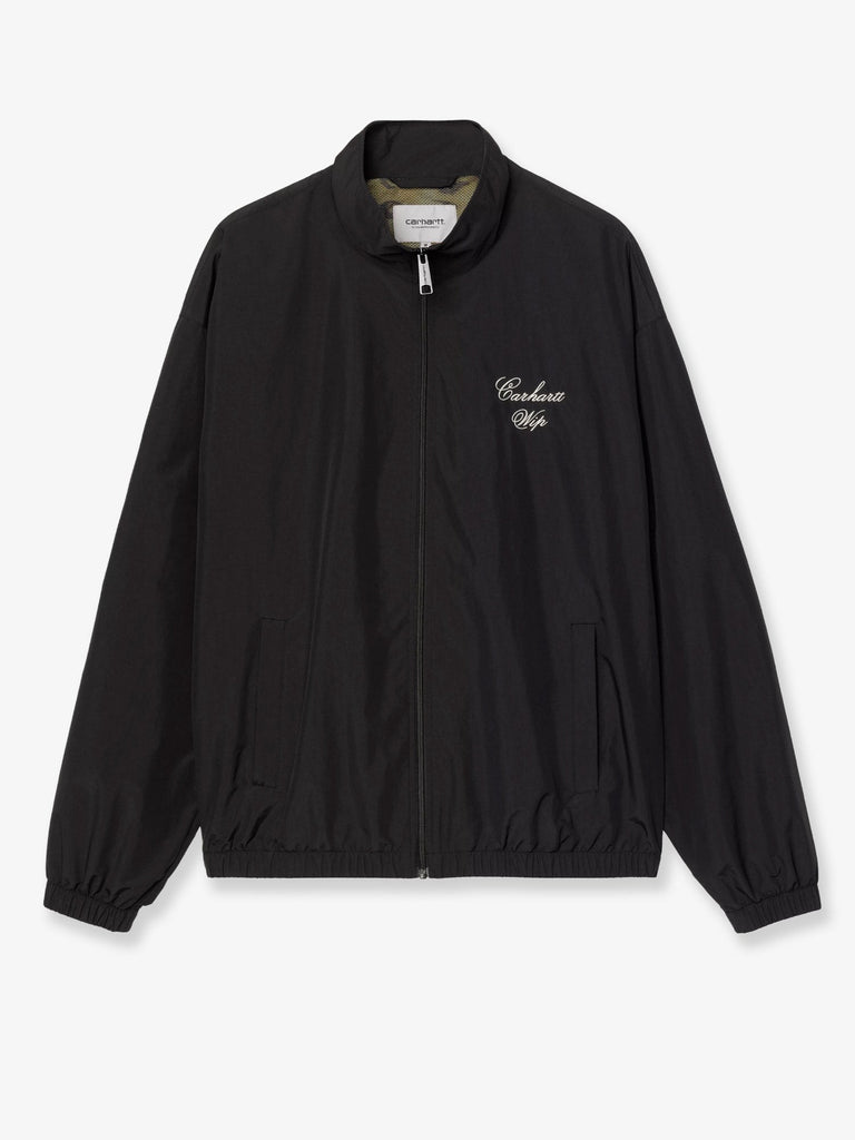 Travon water-repellent nylon  jacket with embroidered logo on the front
