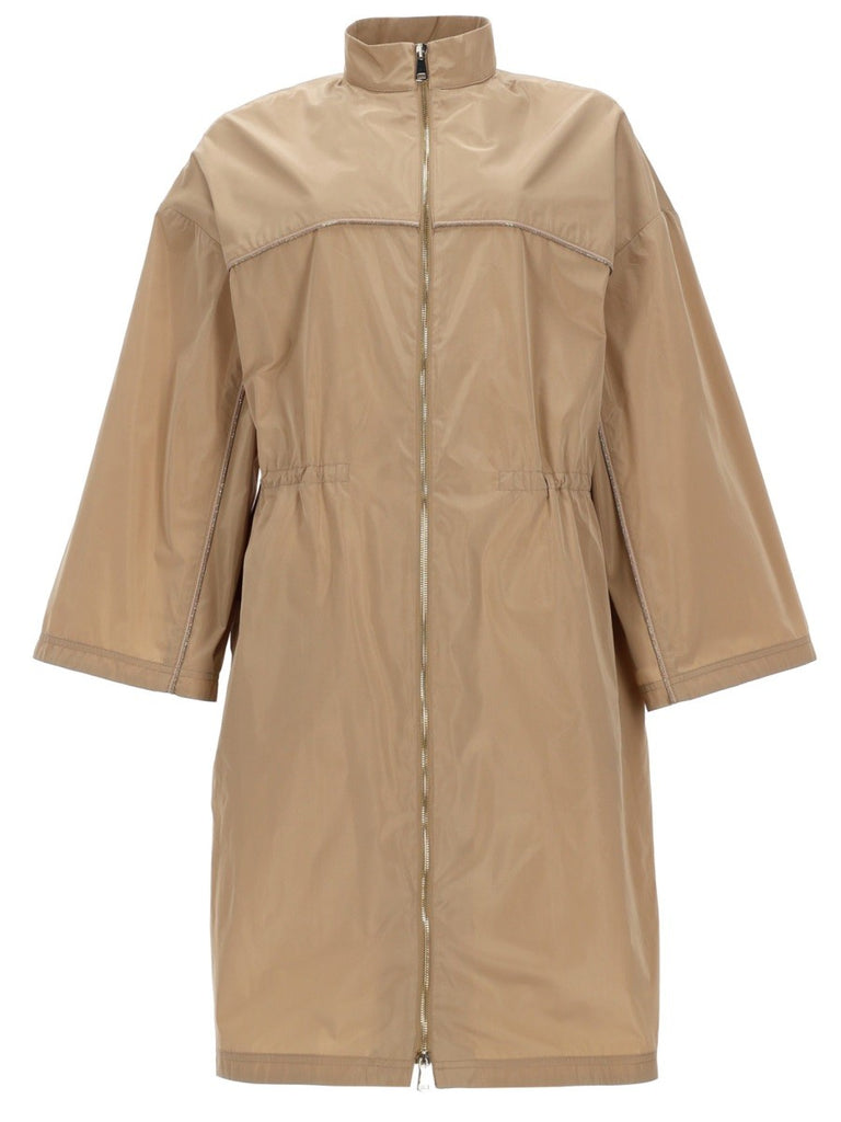TRENCH CON ZIP