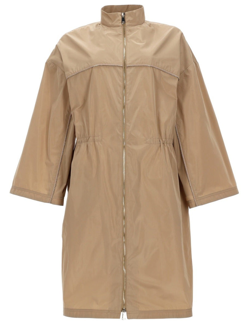 TRENCH CON ZIP