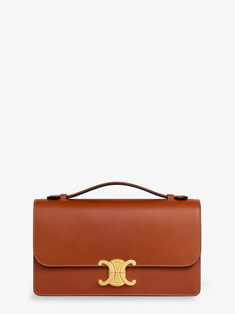 Triomphe leather crossbody bag