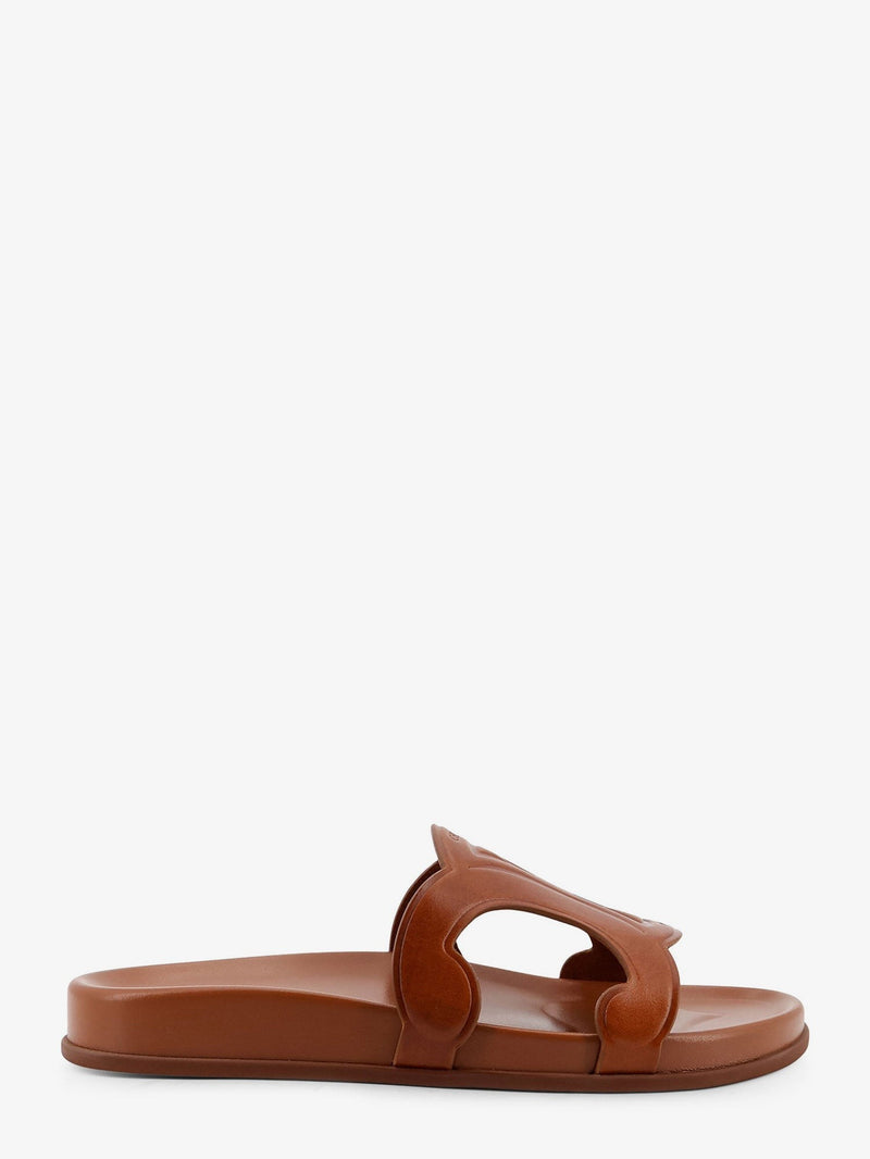 Triomphe leather sandals