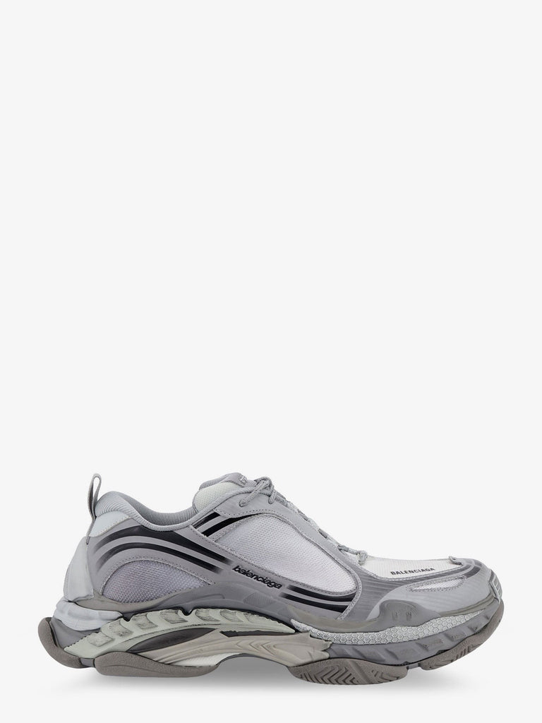 Triple S.2 Gradient mesh and nylon insert sneakers with used effect