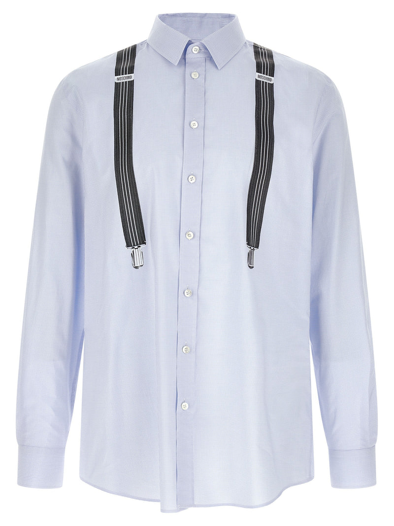 Trompe-l'œil print shirt