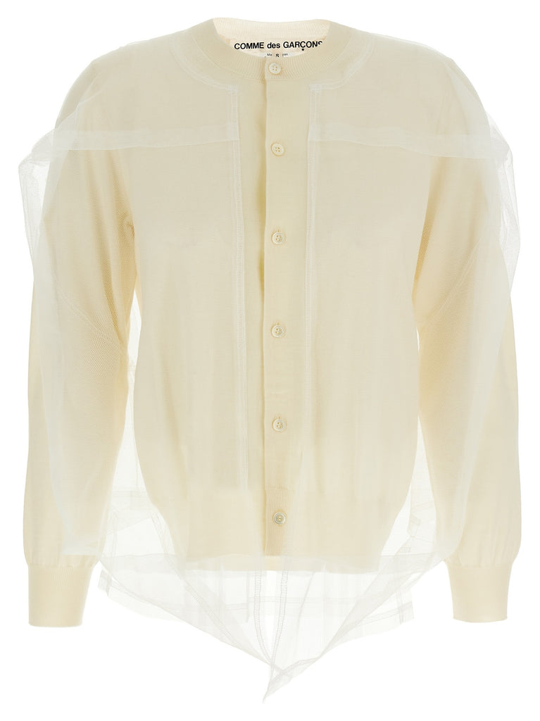 Tulle cardigan