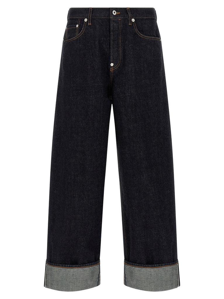 'Turn Up' jeans