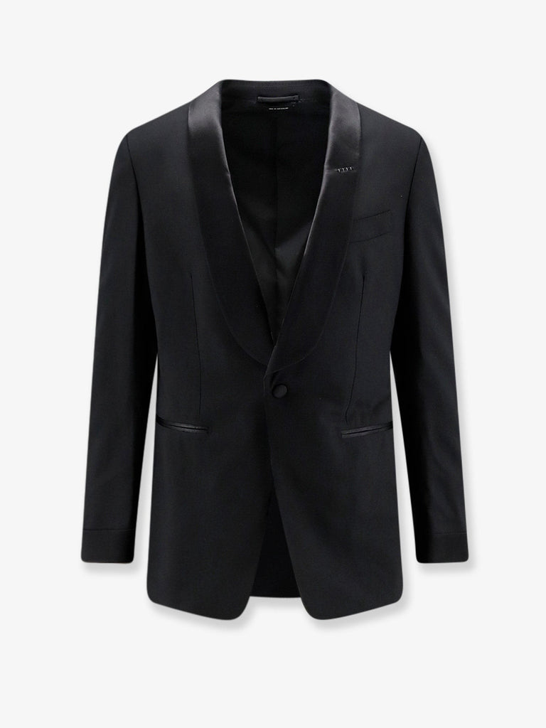 Tuxedo wool blazer