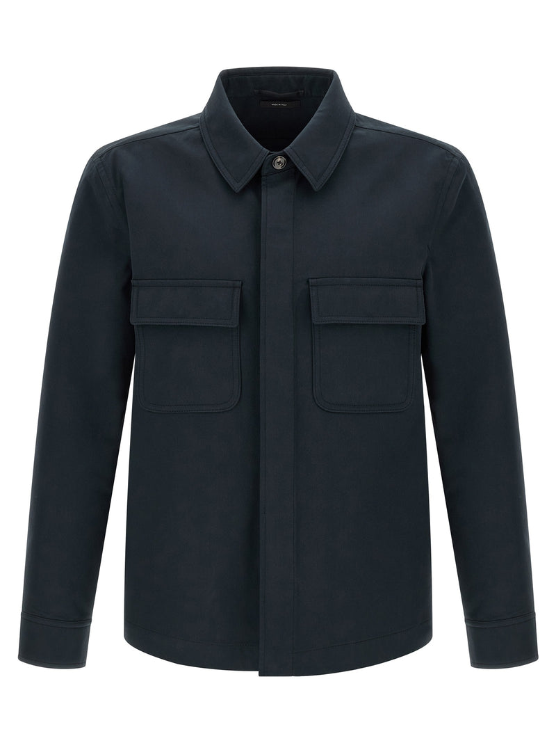 Twill overshirt