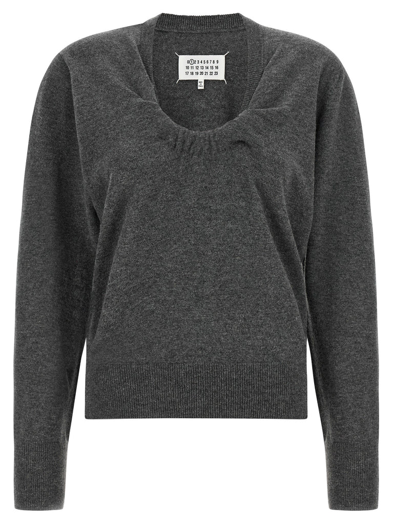 Twist wool sweater