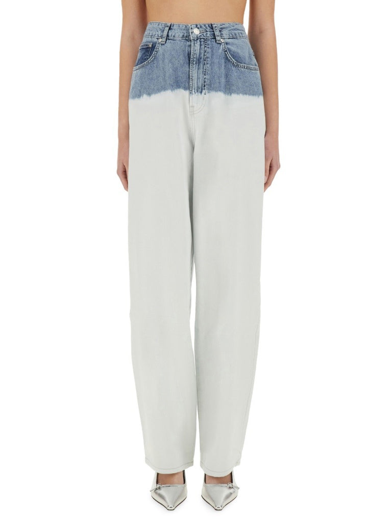 TWO-COLOUR JEANS