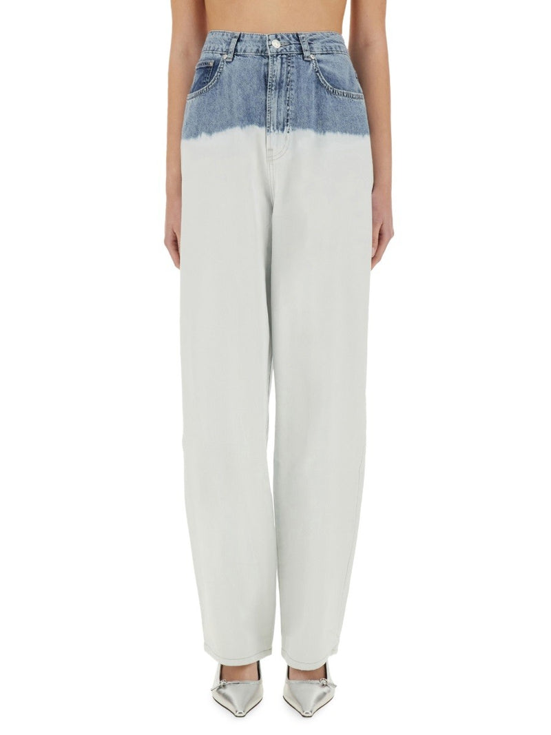 TWO-COLOUR JEANS