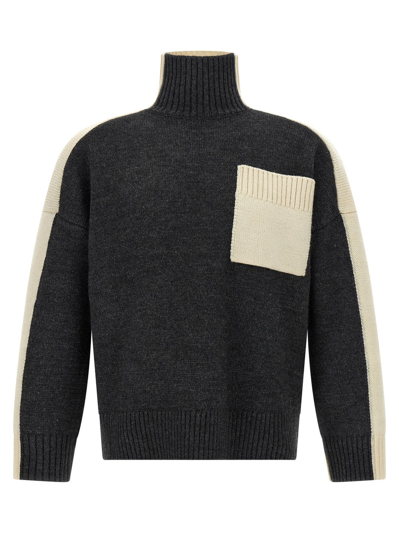 'Two tone' sweater