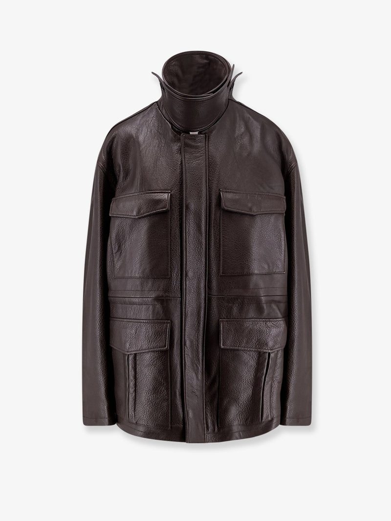 Unisex leather jacket
