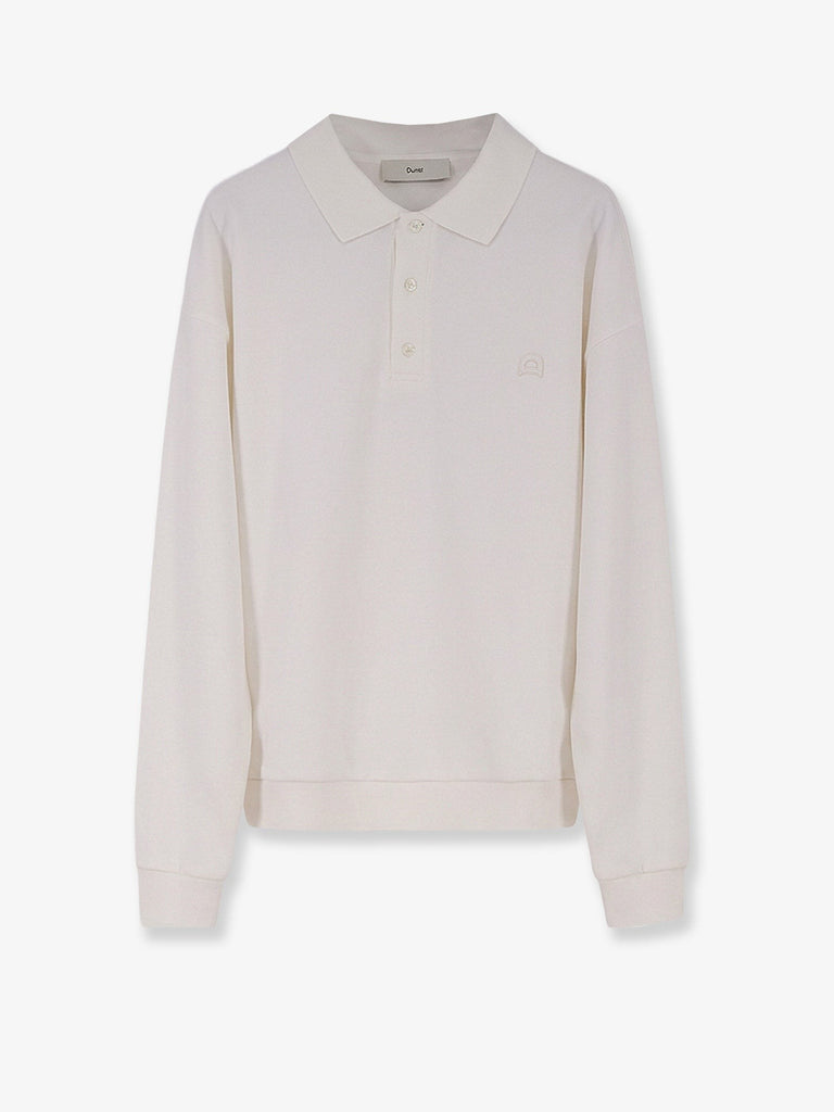 Unisex polo shirt with Logo patch