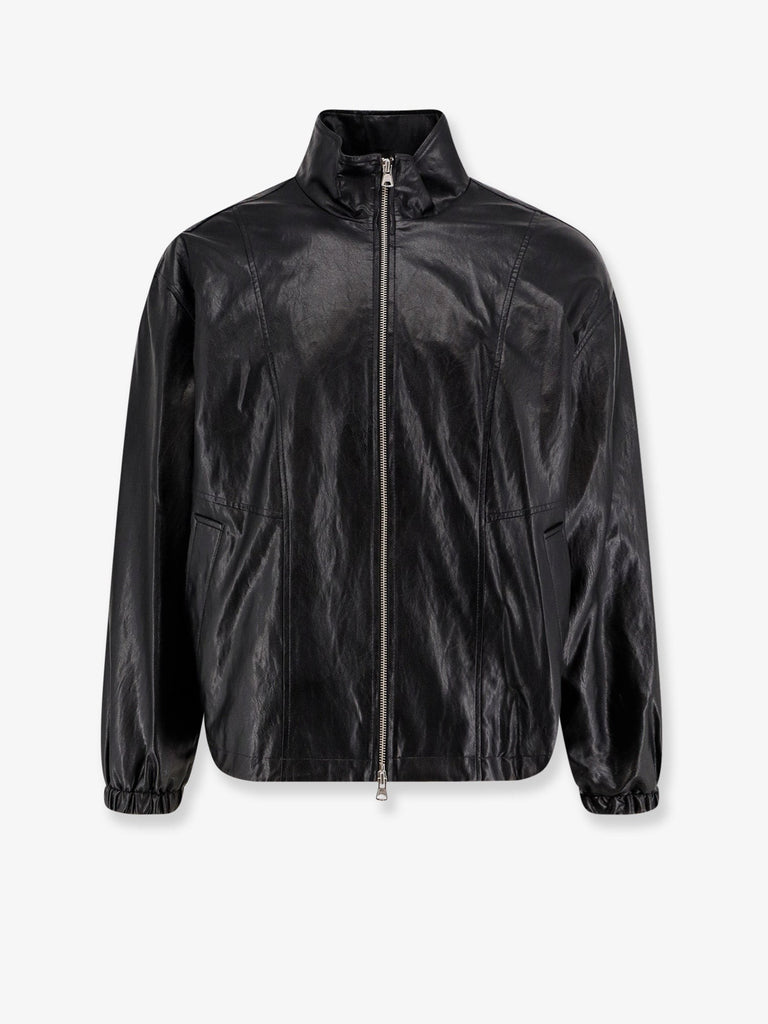 Unisex vegan leather jacket