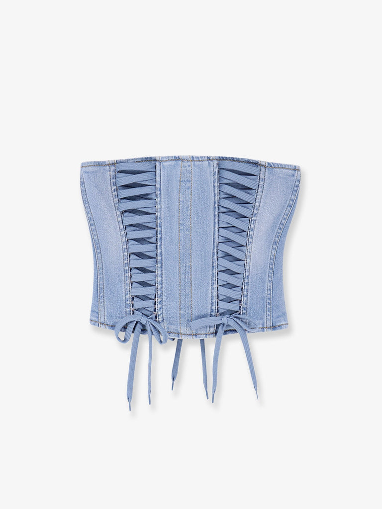 Urban denim bustier