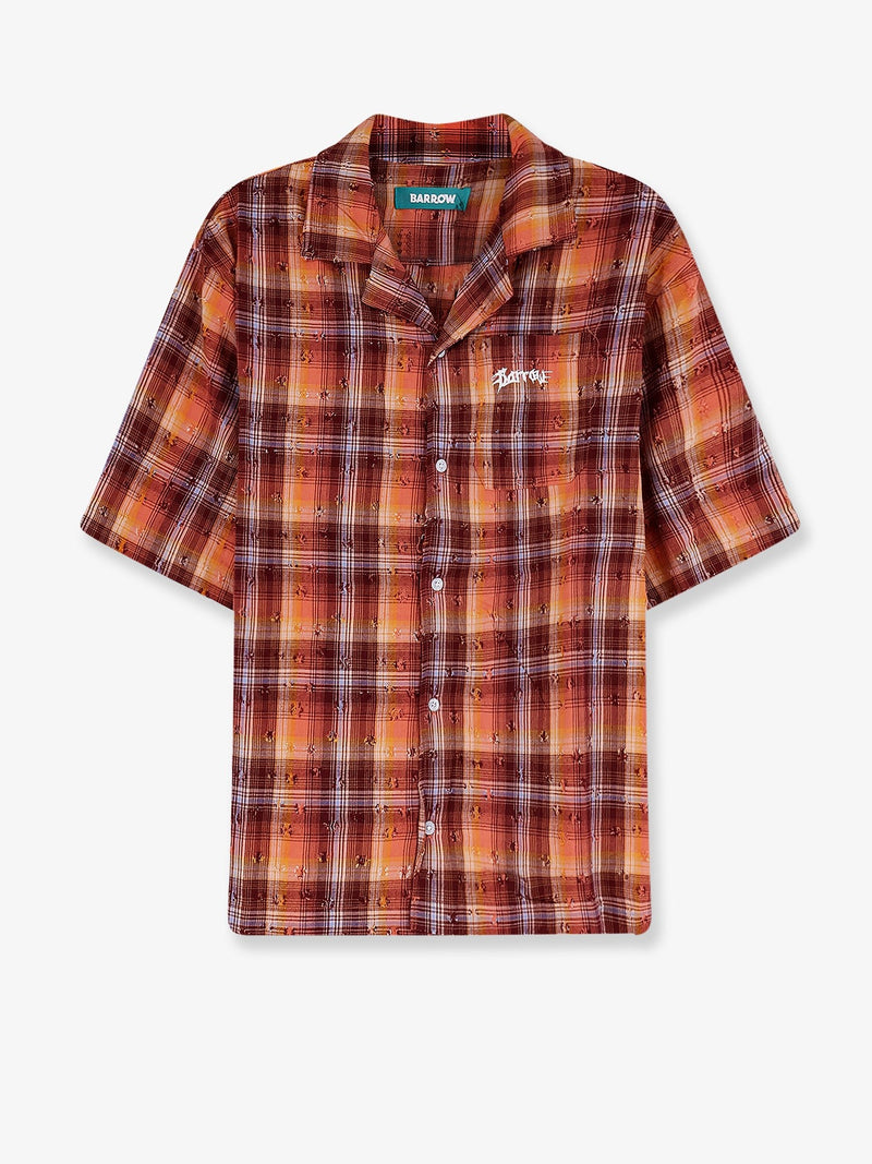 Used effect cotton shirt
