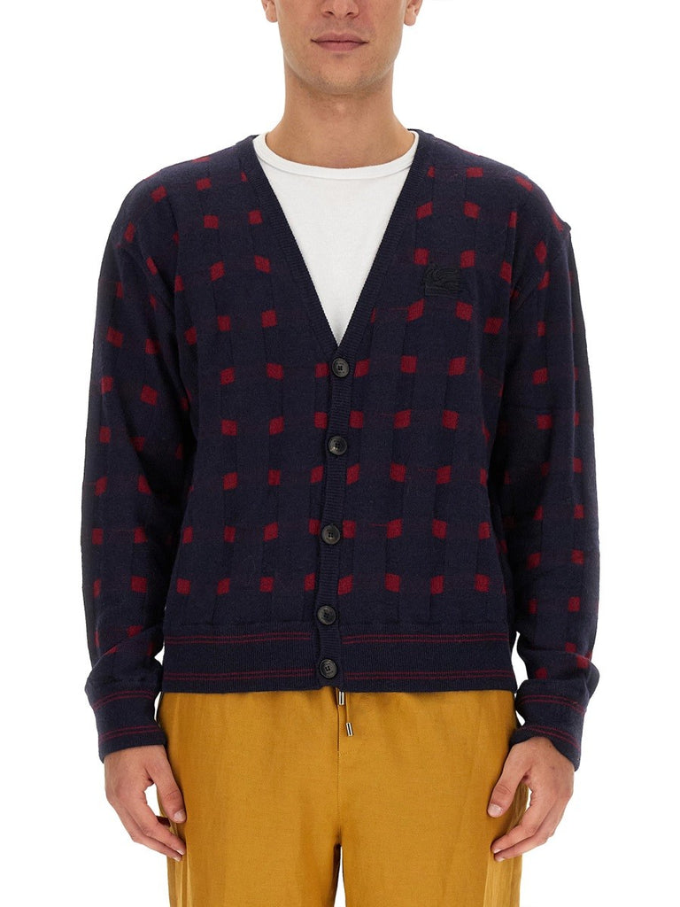 V-NECK CARDIGAN