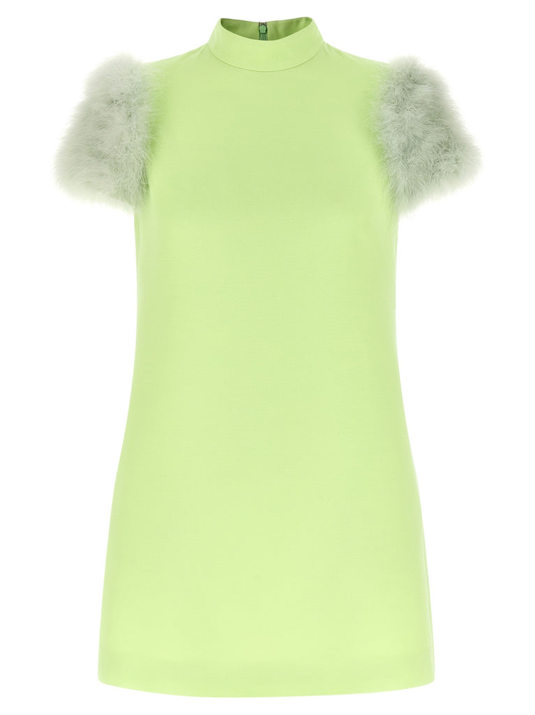 'Valentino Garavani' Feather Dress