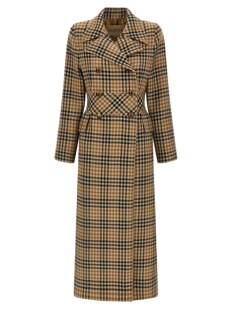 Valentino Garavani Houndstooth Wool coat