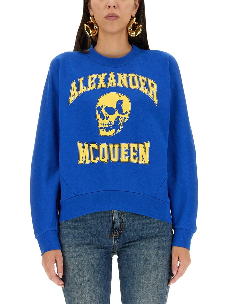 VARSIITY SKULL SWEATSHIRT